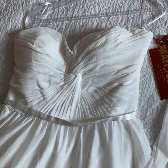 Ivory (white) Prom, Bridesmaid, wedding dress - Picture 3 of 7